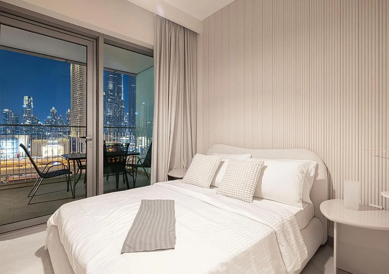 Apartment Full Burj Khalifa View - Opposite Dubai Mall Access - 8 Min Walk To Mall & Fountain - Luxury 2Br United Arab Emirates