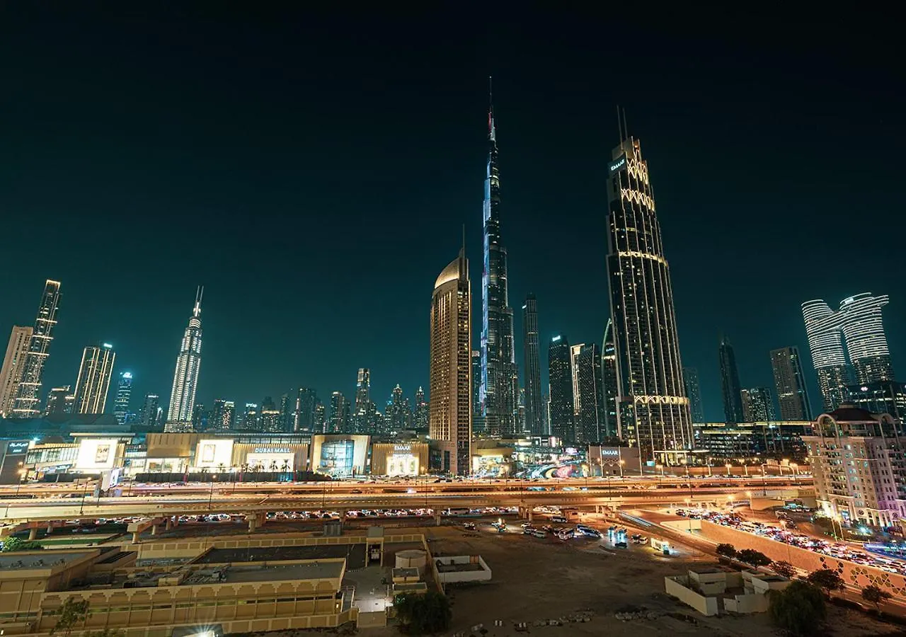 Apartment Full Burj Khalifa View - Opposite Dubai Mall Access - 8 Min Walk To Mall & Fountain - Luxury 2Br