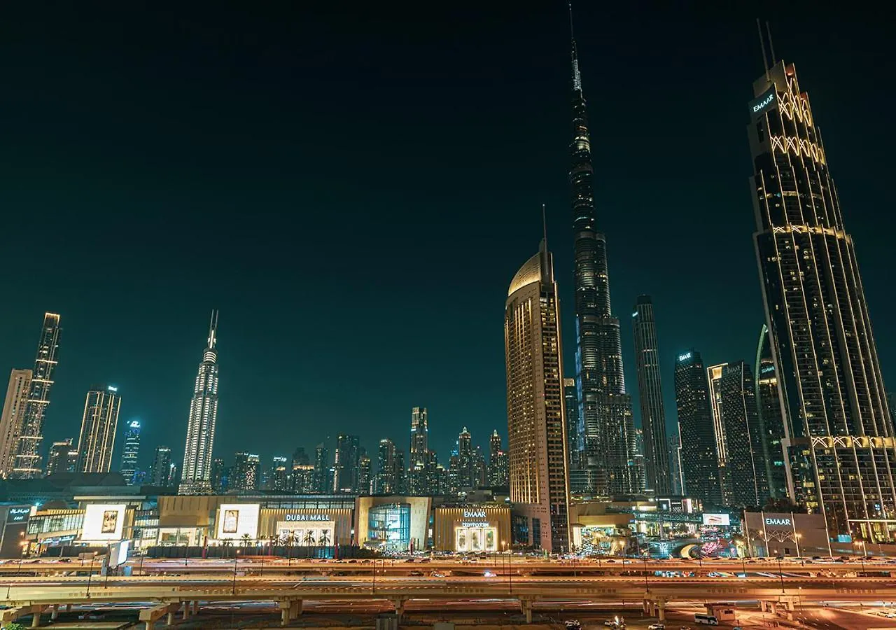 Apartment Full Burj Khalifa View - Opposite Dubai Mall Access - 8 Min Walk To Mall & Fountain - Luxury 2Br