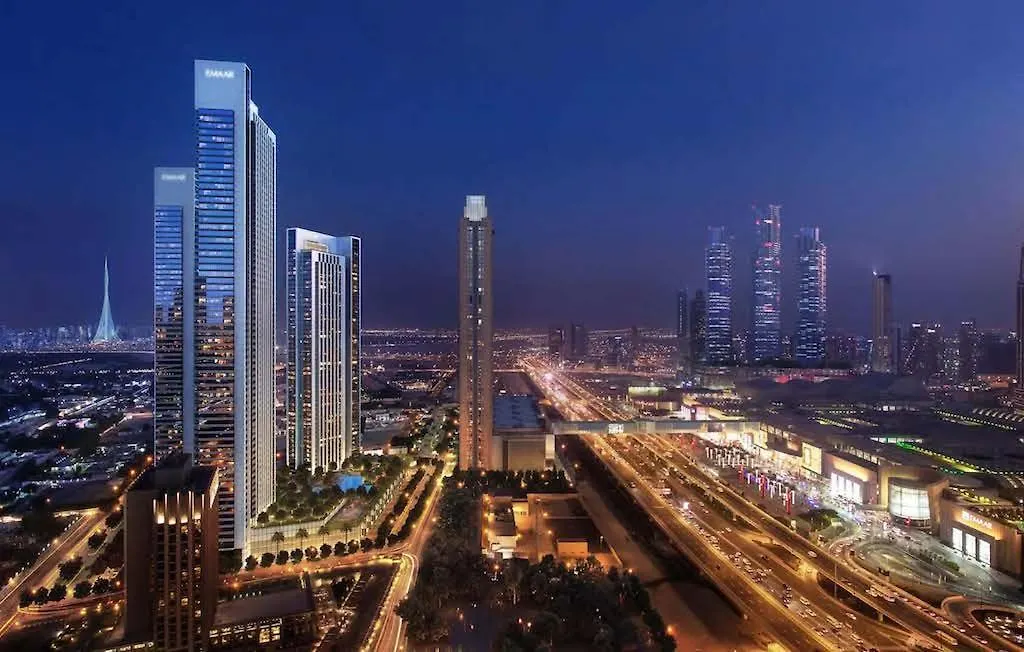 Apartment Full Burj Khalifa View - Opposite Dubai Mall Access - 8 Min Walk To Mall & Fountain - Luxury 2Br